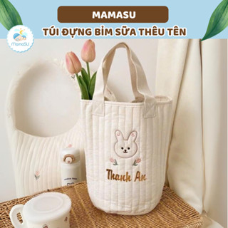 (THÊU TÊN) Túi Đựng Bỉm Sữa Thêu Tên Theo Yêu Cầu Cho Bé - Túi Đựng Đồ Treo Xe Đẩy Đa Năng Tiện Lợi Khi Ra Ngoài Cho Mẹ