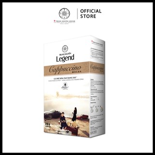 Trung Nguyên Legend - Cà phê hoà tan rang xay Cappuccino Mocha - Hộp 12 gói x 18gr ( có sữa)