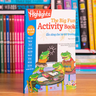 Sách - The Big Fun Activity Book Pre K - Sẵn sàng cho bé đến trường( Combo 2 cuốn A, B, 2 - 4 Tuổi )