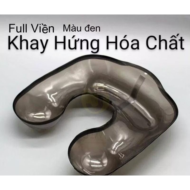Khay Hứng Thuốc Uốn Tóc, Máng Hứng Thuốc Uốn Tóc. (Ảnh thật)
