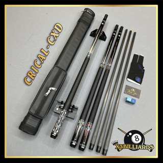   Hàng Chính Hãng  Cơ Bida Lỗ Carbon CRICAL CXD Gậy Bi A Ngọn Full Carbon Ren Radial Cơ Cacbon X3 Billiards 