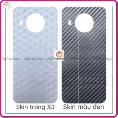 Miếng dán mặt lưng skin carbon Nokia X10