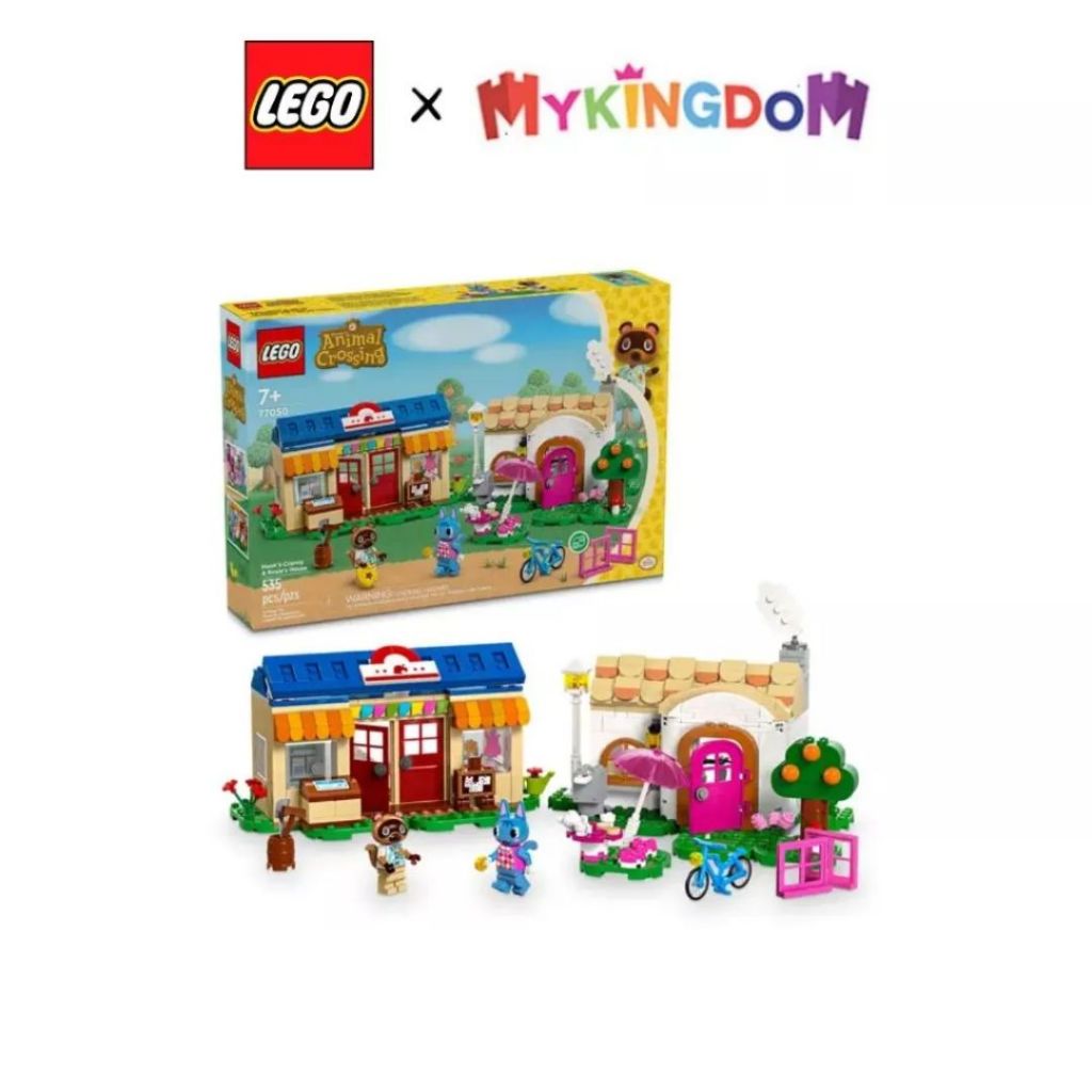 Đồ Chơi Lắp Ráp Cửa Hàng Nook Và Nhà Rosie LEGO ANIMAL CROSSING 77050 (535 chi tiết)