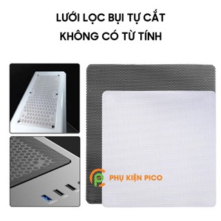 Tấm lưới chắn lọc bụi case máy tính quạt tản nhiệt nhiều kích thước - Tấm lưới chống bụi tự cắt