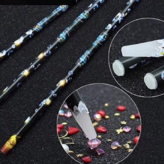 Bút chấm sáp đá , bút hút đá nail