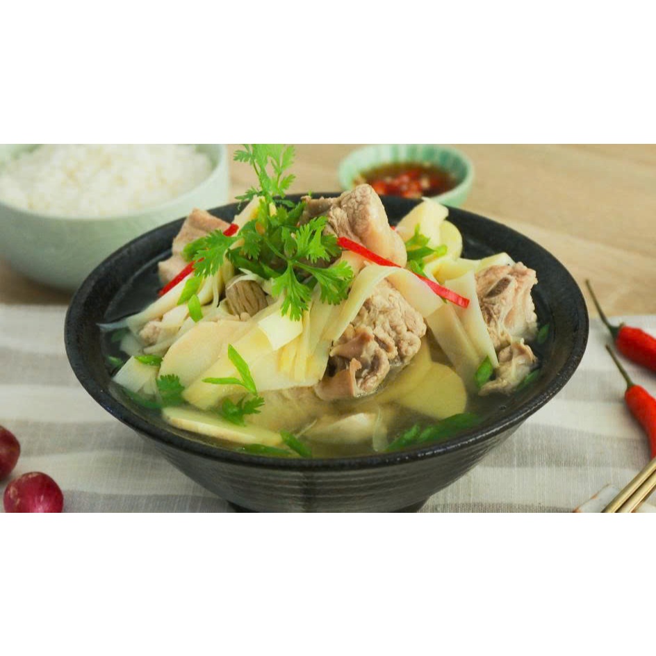 Măng lá Phú Vinh gói 500gr | Măng sạch sơ chế tiện lợi [Hà Nội giao hoả tốc] - Ảnh 2