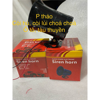 còi lùi cháu cháu , kèn de âm thanh lớn , còi hú 12v 24v cho xe tải, xe công, xe khách