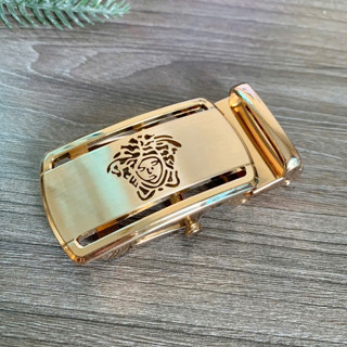 Mặt khóa thắt lưng đầu nịt nam không kèm dây kiểu lăn sáng bóng siêu đẹp dùng cho dây 3,5cm