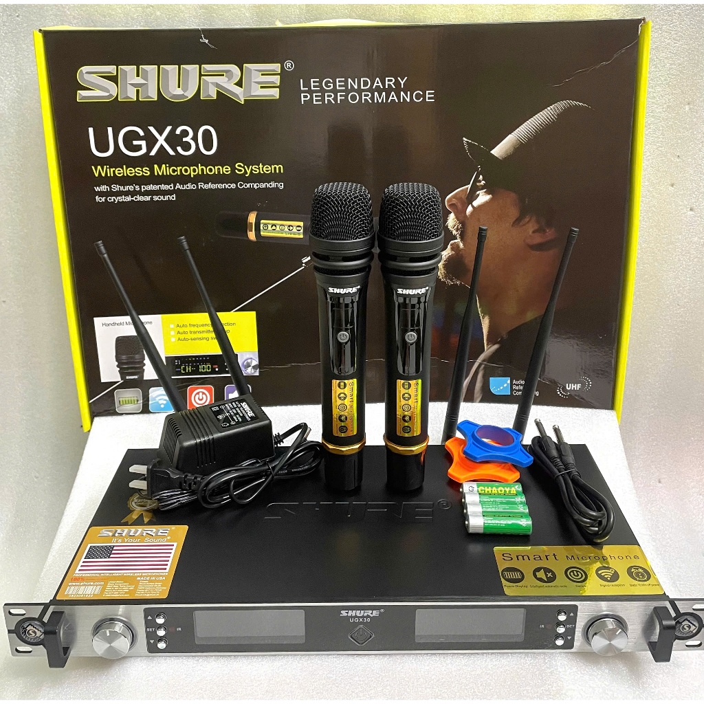 MICRO KHÔNG DÂY CAO CẤP SHURE UGX30