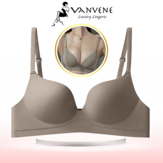 Áo Lót Đúc Su Mềm Mại Không Gọng AL99 Vanvene đệm 2cm áo lót nâng tạo khe chống hằn thoáng khí hợp mặc áo dài áo sơ mi