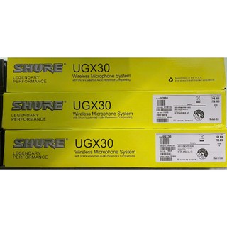 MICRO KHÔNG DÂY CAO CẤP SHURE UGX30