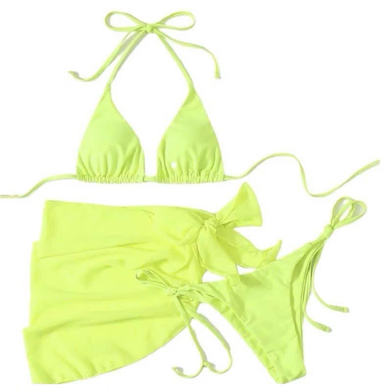Bikini 3 mảnh set 3 món . bikini 2 mảnh kèm choàng cột Mông ( sẵn hàng - che tên) | BigBuy360 - bigbuy360.vn