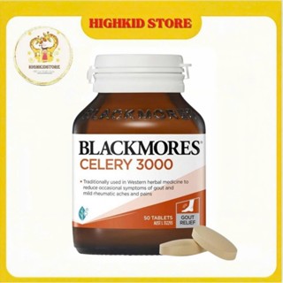 ( DATE 4/2026) Viên uống giảm Gout Celery 3000 Blackmores Úc - Mẫu mới