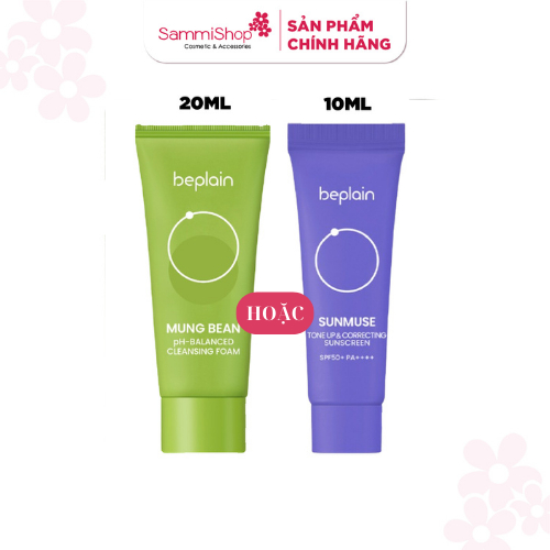 [HÀNG TẶNG KHÔNG BÁN] 01 QT Beplain kem chống nắng /  SRM Beplain bất kì