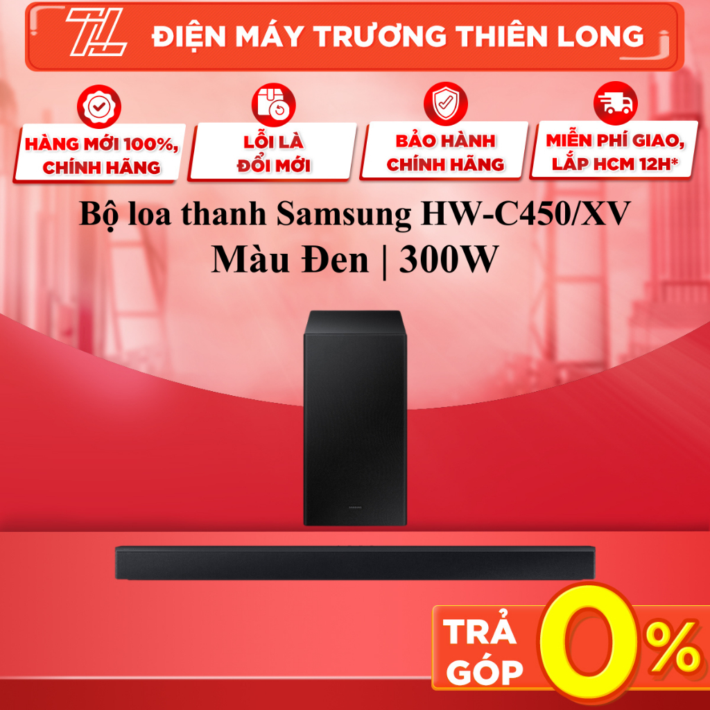 HW-C450/XV - LOA THANH SAMSUNG HW-C450/XV Tổng công suất: 300W