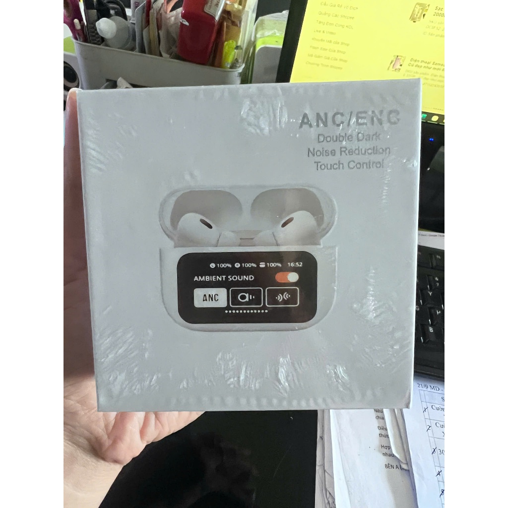 Tai Nghe Bluetooth Không Dây A9 Pro Có Màn Hình