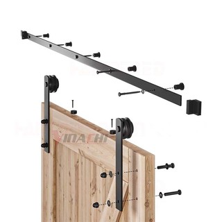 Bộ ray trượt cửa lùa thông minh- Ray Trượt Cửa Lùa - Ray Trượt Thép Cacbon Nhập Khẩu Siêu Bền