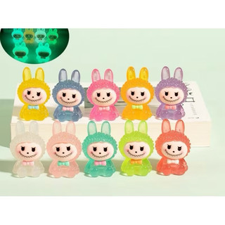 Charm dạ quang phát sáng Labubu trang trí xinh xắn