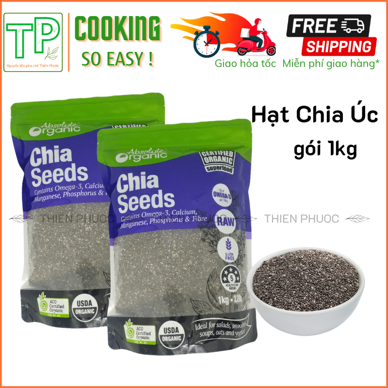 Hạt chia Úc gói 1kg (giá sale 109K)