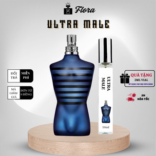 Nước Hoa Nam Ultra Male / Le Male Elixir / Parfum  Flora Parfum (10ml / 20ml / 30ml) - Nam Tính, Gợi Cảm, Cuốn Hút