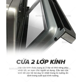 Lò nướng điện Sharp EO-A323RCSV-ST - Bảo Hành 12 tháng