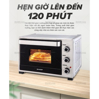 Lò nướng điện Sharp EO-A323RCSV-ST - Bảo Hành 12 tháng
