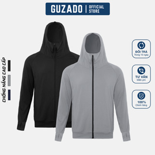 Áo Khoác Nam Guzado Cao Cấp Chất Thun Lạnh Chống Nắng Chống Gió Thiết Kế Thoáng Mát Thoải Mái GCN