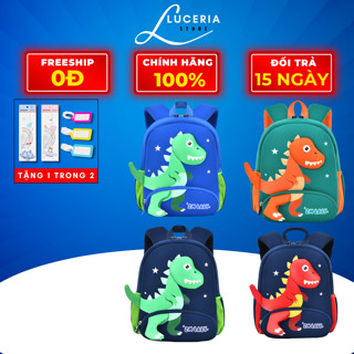  Balo cho bé trai học mầm non TOTOPACK mẫu giáo hình khủng long 3D Ba lô cho bé từ 2 đến 5 tuổi 