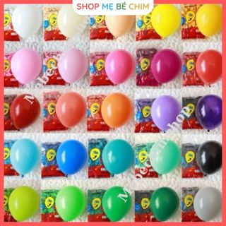 Set 100 Bóng Bay Trang Trí Sinh Nhật ,Bóng Bay Trang Trí Phòng Cưới, Sự Kiện, Khai Trương [LOẠI DÀY 2,2GRAM]