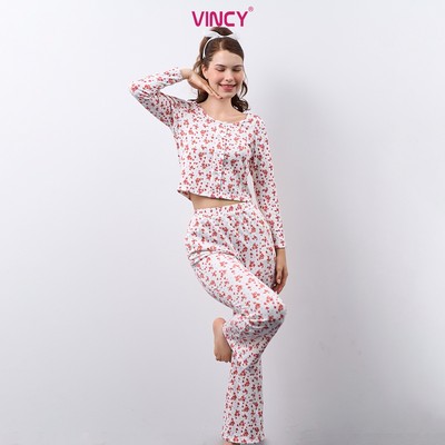 Bộ thun dài tay cho mùa Thu Đông BTD030W41