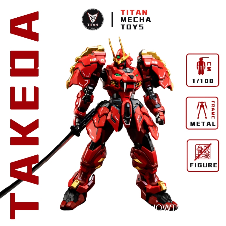 [ Hàng Sẵn ] Mô hình đồ chơi lắp sẵn 1/100 Illustrious Class - Takeda Shingen Moshow Toys ( Quà Tặng
