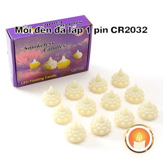 Đèn hoa sen thả nước điện tử [LẮP SẴN PIN]