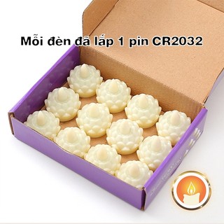 Đèn hoa sen thả nước điện tử [LẮP SẴN PIN]