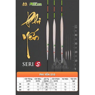 Phao Phi Yến cỏ bóc vỏ S06-S07-S10-S20-S16