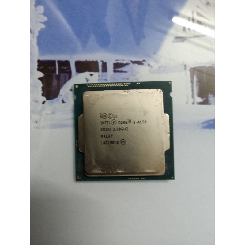 CPU intel core i3 4150 dòng chip haswell lắp main h81 b85( TẶNG KÈM KEO TẢN NHIỆT)