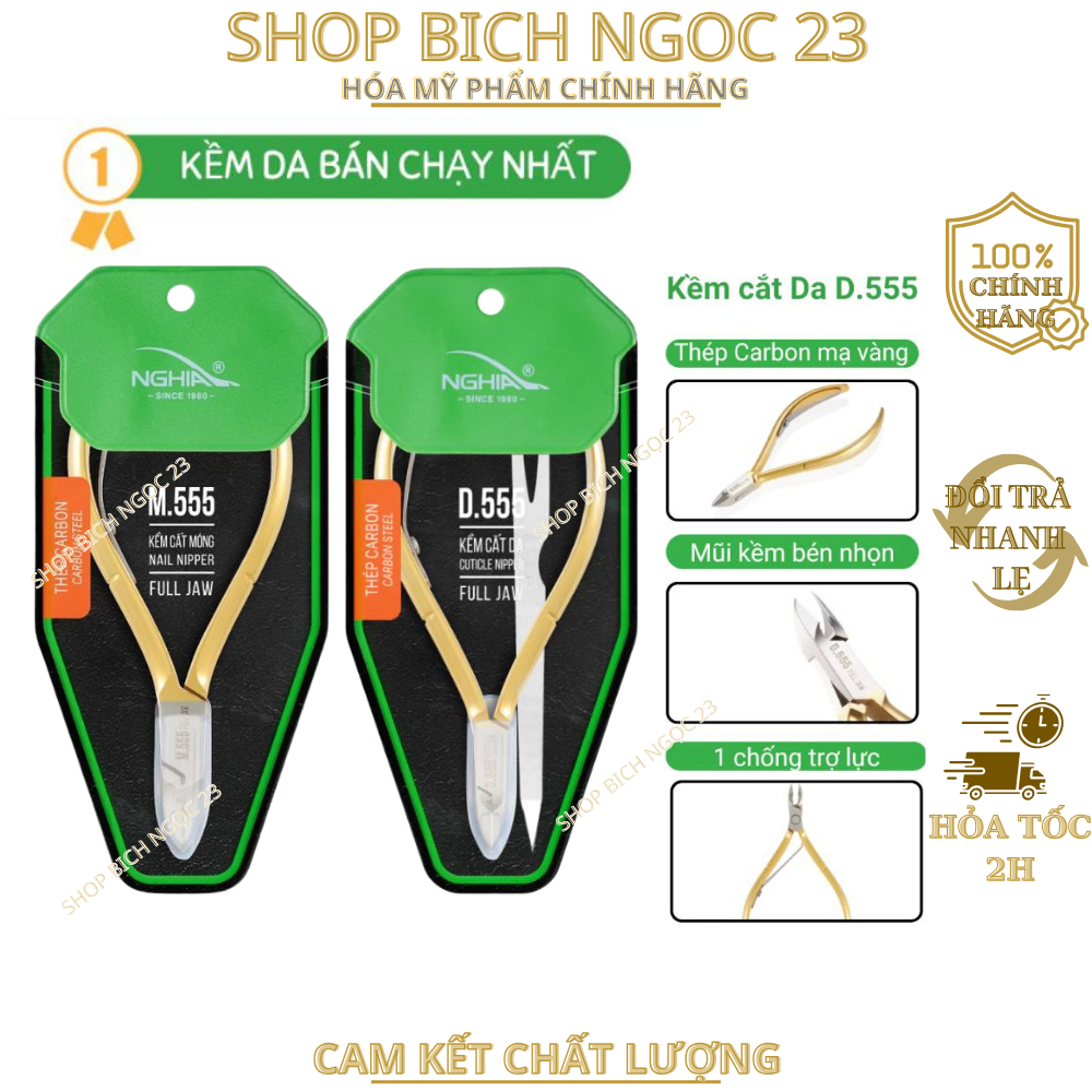Kềm nghĩa d555 nhặt da kềm móng [ Cam Kết Hàng Chính Hãng]