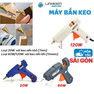 Máy Bắn Keo Nến Silicon 200W 60W 120W Tùy Chọn Phân Loại Máy Bắn Keo Nến gói quà dán thùng carton