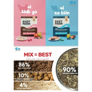 [Quà Tặng Không Bán] Thức Ăn Hạt Cature Easy Farm Mix Topping - Mẫu thử 30gr