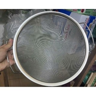 Rổ inox dày lọc yến