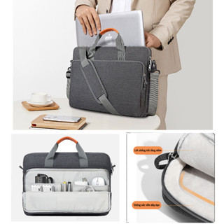 Túi đựng laptop macbook TAIKESEN  chống sốc viền chống nước ĐEO CHÉO size 13-14-15-16-17inch GAMING