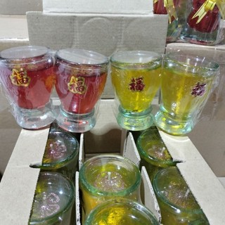 (Hộp 6 cặp) Hộp Đèn Cầy Ly A19 Thờ Cúng Cao 9 Cm