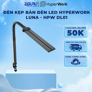 Đèn kẹp bàn LED HyperWork Luna - HPW DL01 | Hàng chính hãng | Bảo Hành 12 tháng