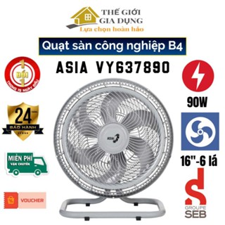 Quạt sàn B4 ASIAVINA TURBO PLUS- VY636791 Động Cơ Motor Dây Đồng - Cỡ Lớn 16 Inch