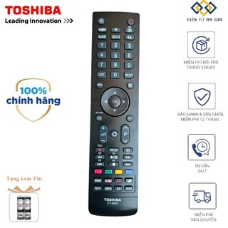  Điều khiển CƠ THƯỜNG tivi TOSHIBA Smart TV Mới 100% + TẶNG PIN