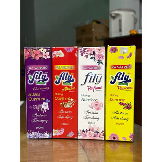  Xịt thơm quần áo FILY,khử Mùi Quần Áo Làm Mềm Vải Lưu Hương Bền Lâu chai 100ML 