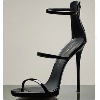 sandal Call 3 dây ngang đúp đế cao 11-12cm