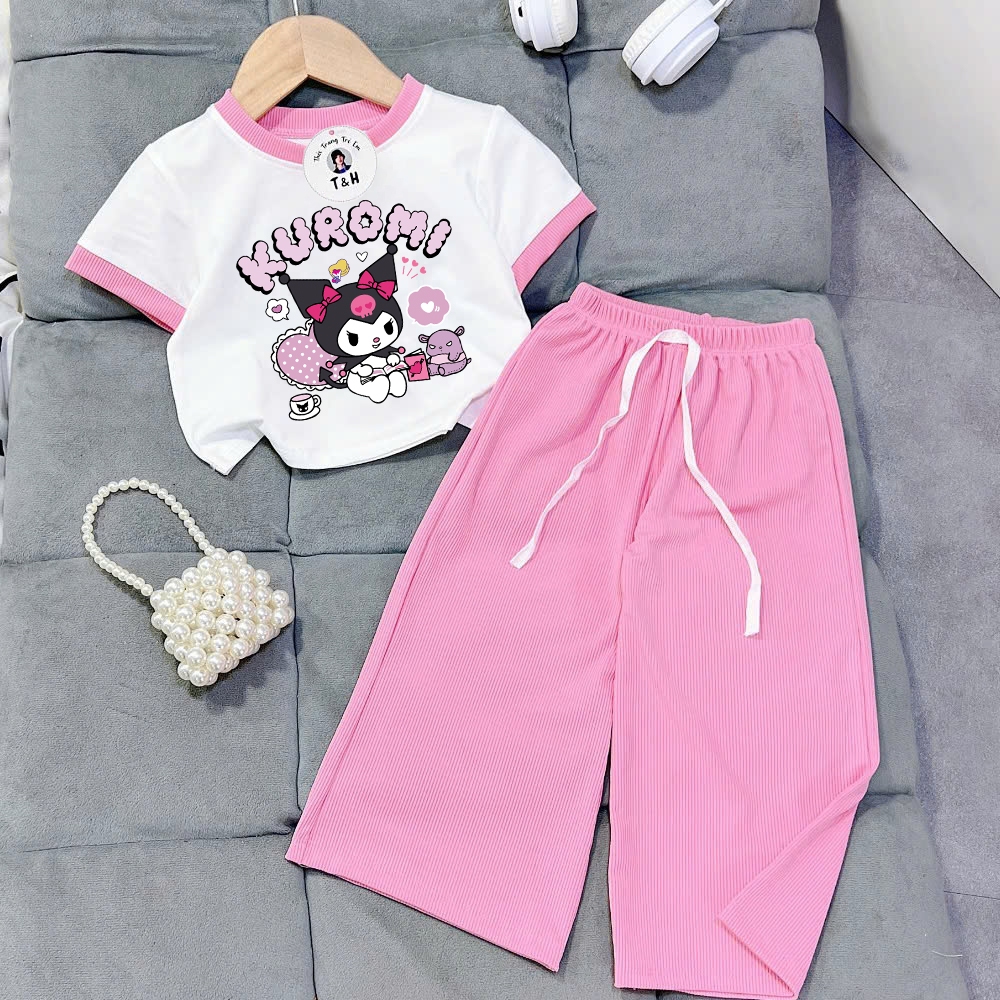 Đồ bộ bé gái HOT TREND chất vải dày mịn thoáng mát được các bé yêu thích BGM03