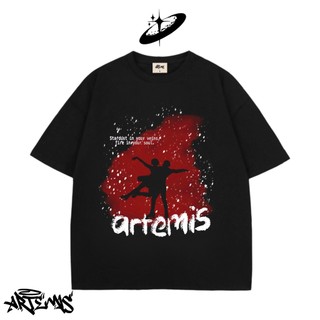 Áo thun Local Brand Artemis form rộng tay lỡ Unisex 100% cotton - Snow Dance