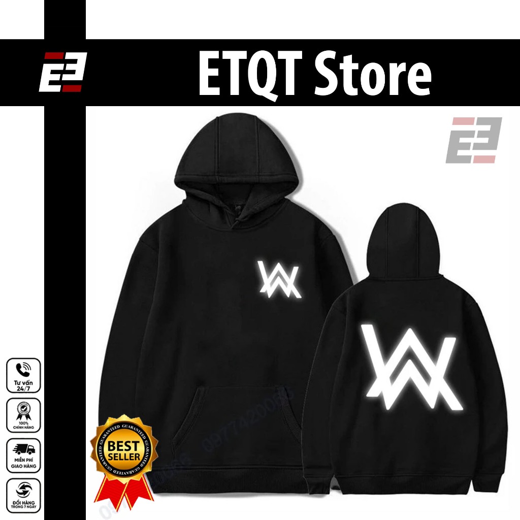 áo hoodie alan walker phản quang | ETQT STORE