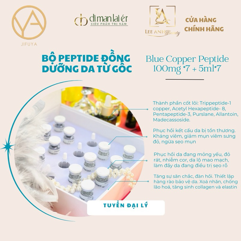 [ CAO CẤP] Bộ PEPTIDE Đồng DIMANLAIER